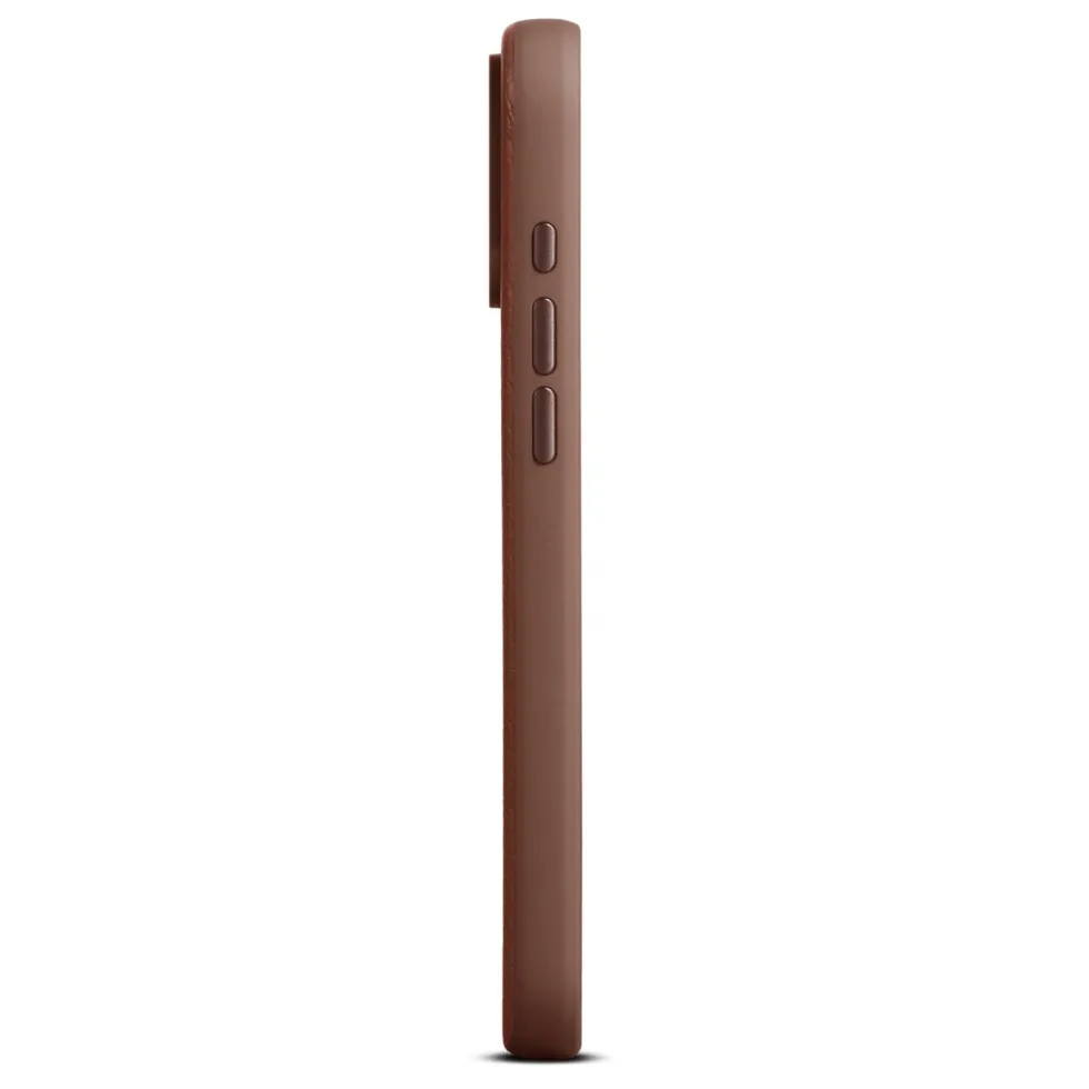 WOOLNUT Läderfodral för iPhone 17 Pro Max Cognac