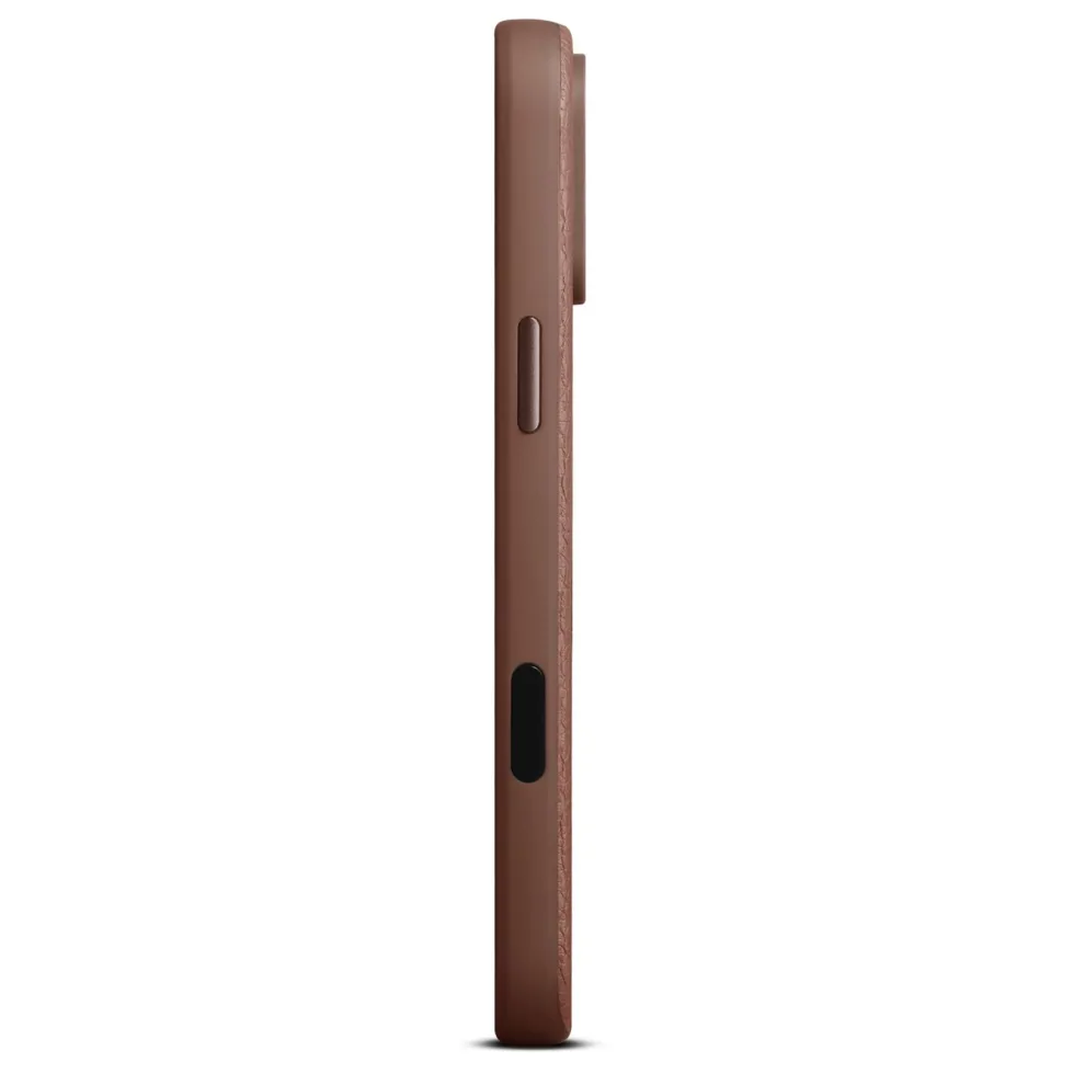 WOOLNUT Läderfodral för iPhone 17 Pro Max Cognac