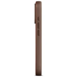 WOOLNUT Läderfodral för iPhone 16 Pro Cognac