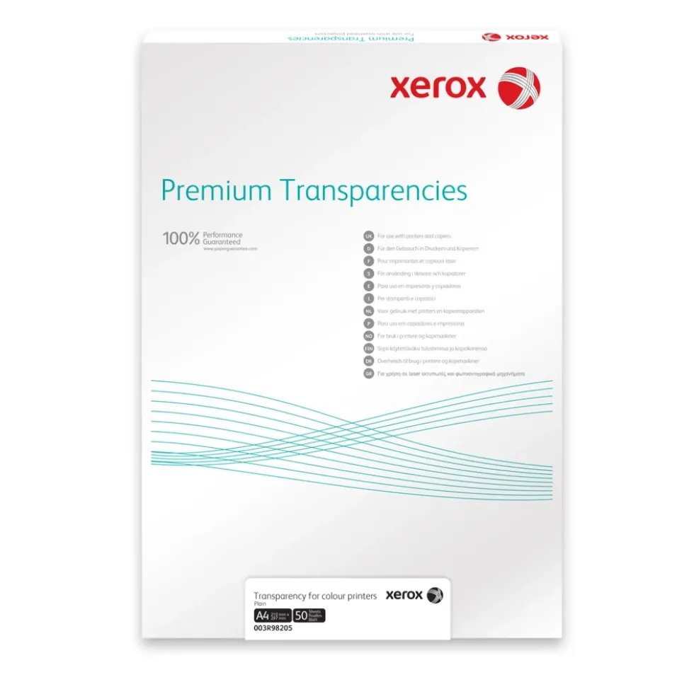 Xerox Overheadpapper Laser A4 50-pack