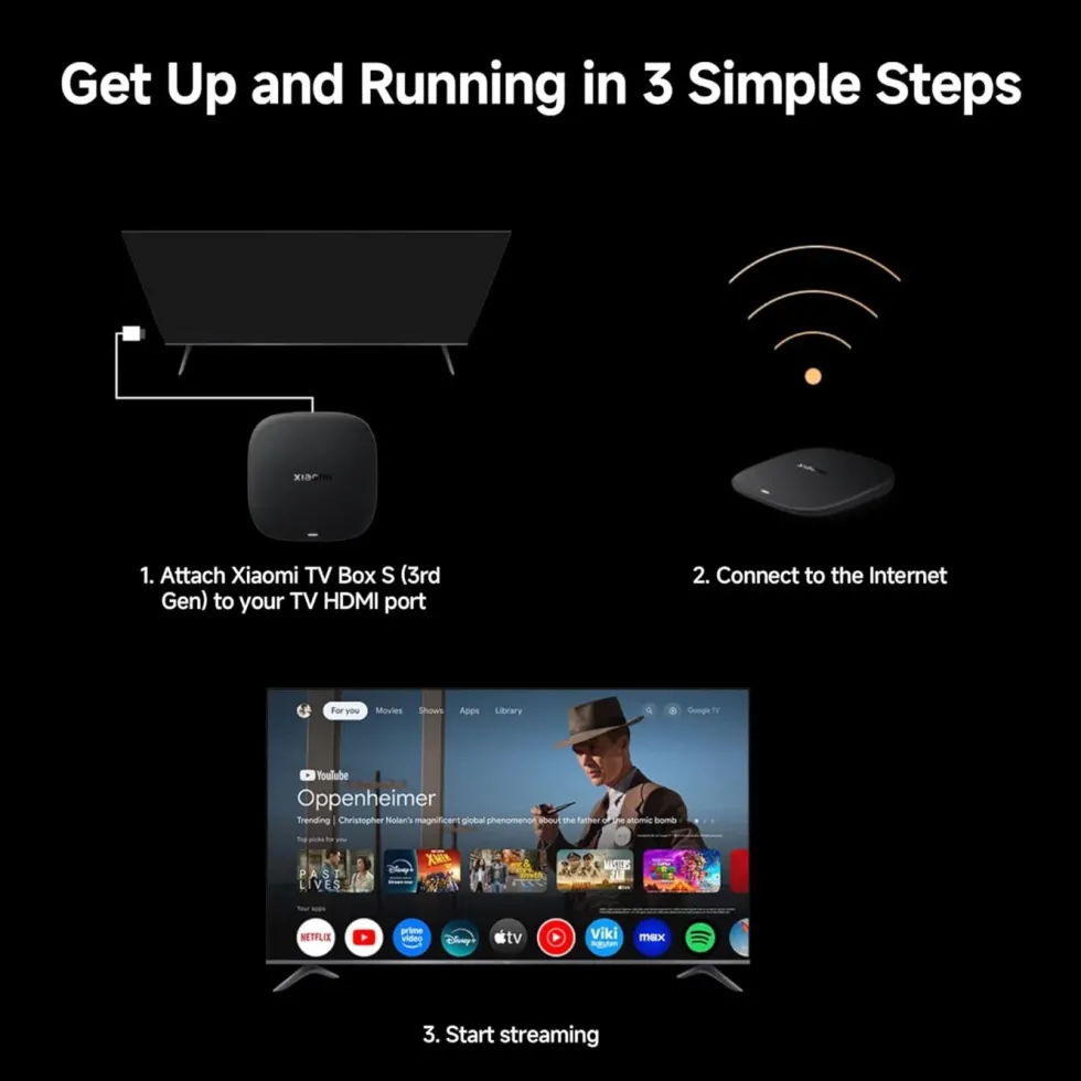 Xiaomi TV Box S (3:e generationen)