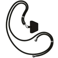 Xqisit Phone Strap Universal mobilrem för mobilskal Svart