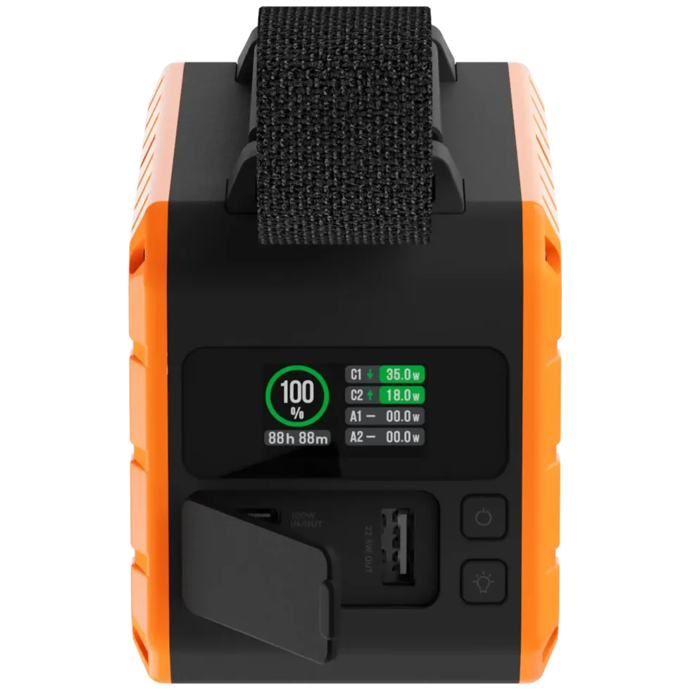 Xtorm Rugged XR204 Flashlight Powerbank 40000 mAh