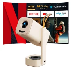 Yaber T1 Pro bärbar Full HD-projektor med inbyggda streamingtjänster