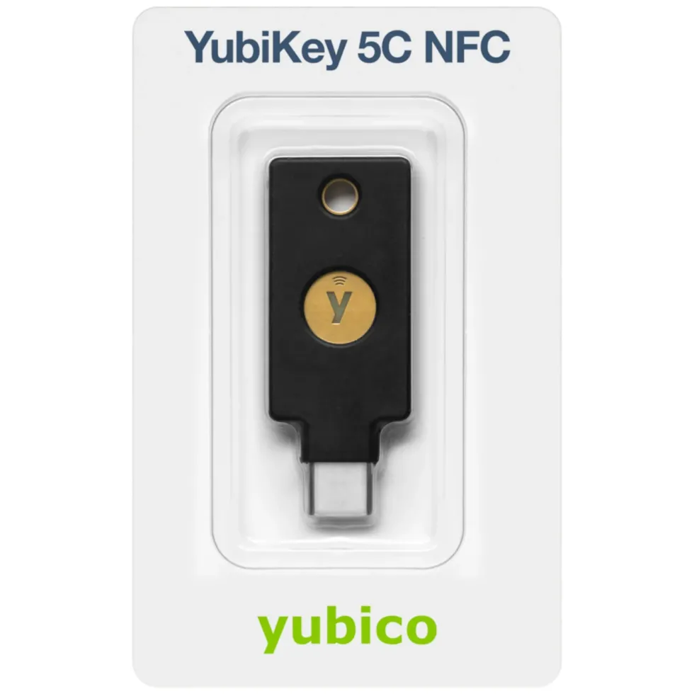 Yubico YubiKey 5C NFC Säkerhetsnyckel med USB-C