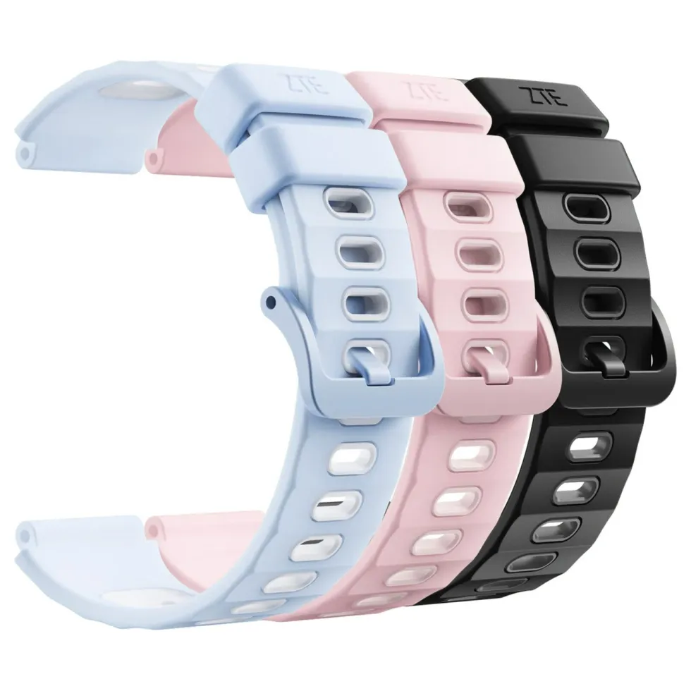 ZTE K2/K2 Pro klockarmband i silikon Blå