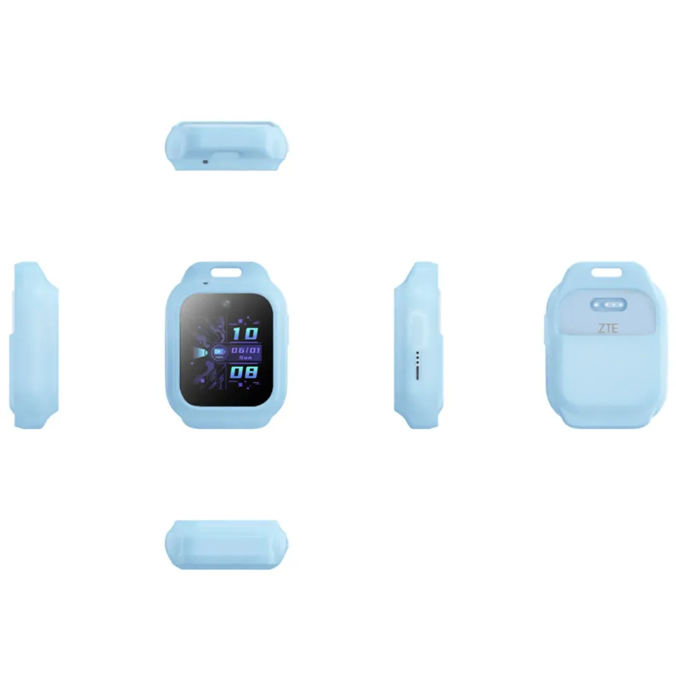 ZTE Klockskydd med halsrem för Watch K2 och K2 Pro Blå