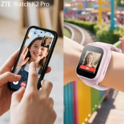 ZTE Watch K2 Pro – smartklocka för barn Rosa